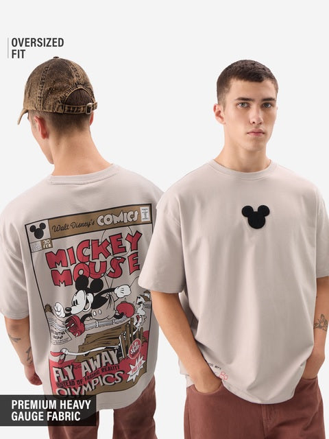 Mickey Mouse Fly Away Oversized T-Shirts