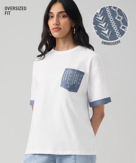 Oversized T-Shirt  Blue Point Women Oversized T-Shirts
