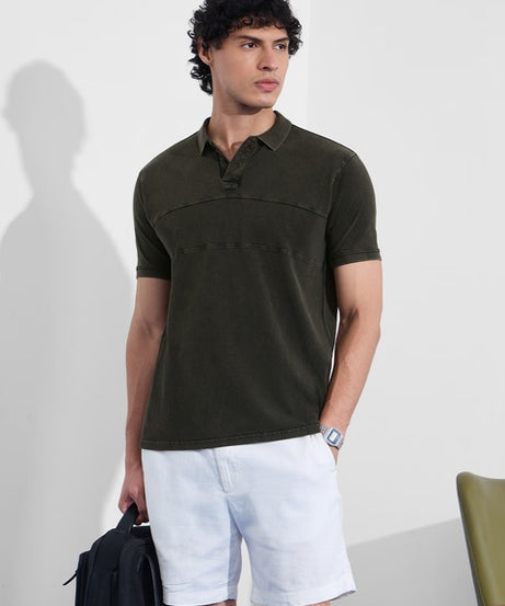 Vintage Wash Pine Polos