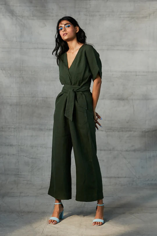 Linen Wrapped Jumpsuit