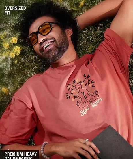 Bloom Slow Down Oversized T-Shirts