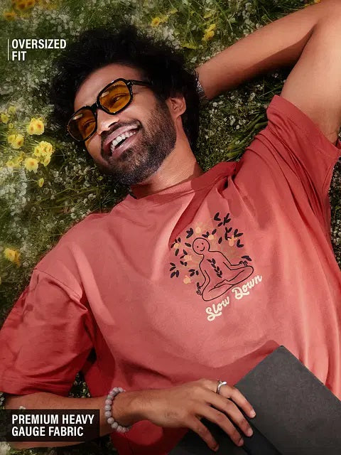Bloom Slow Down Oversized T-Shirts