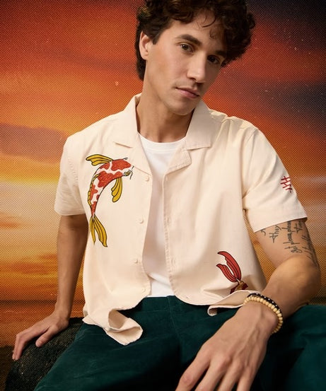 So Koi Half Sleeve Shirts