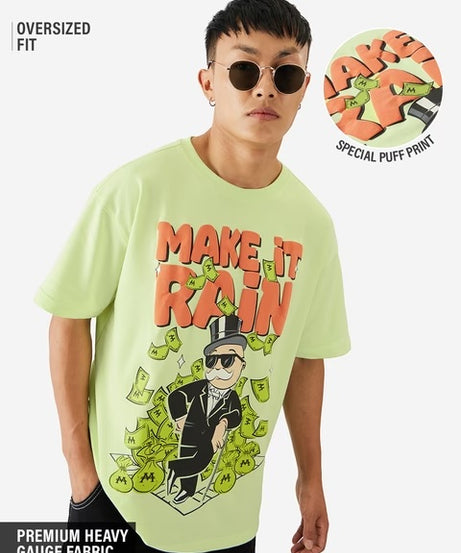 Make It Rain Oversized T-Shirts
