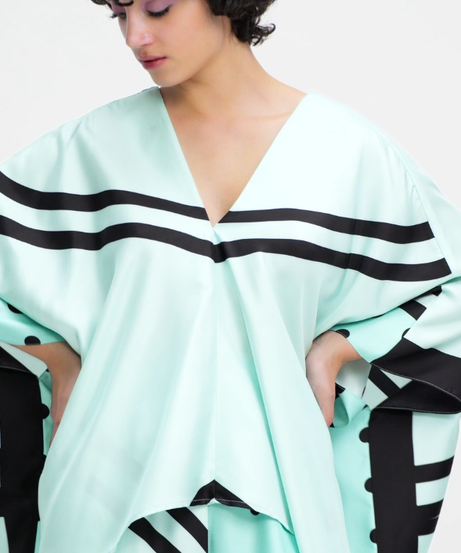 Soft Satin Silk Co-ord Set , Printed Women's Co-ord