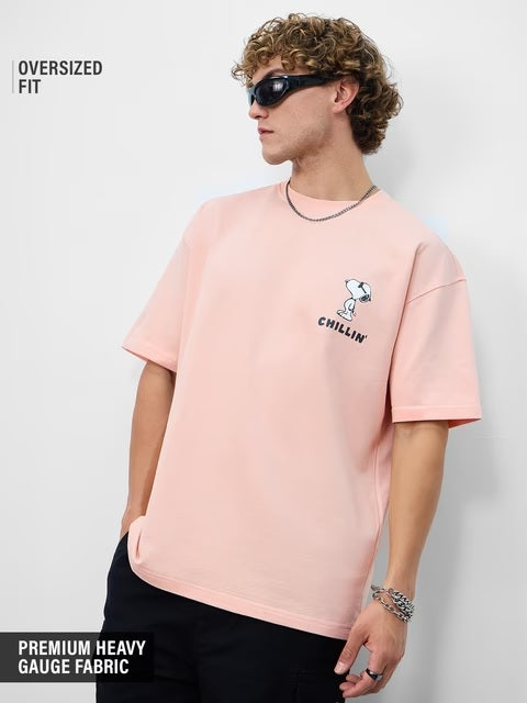 Peanuts Chillin Oversized T-Shirts