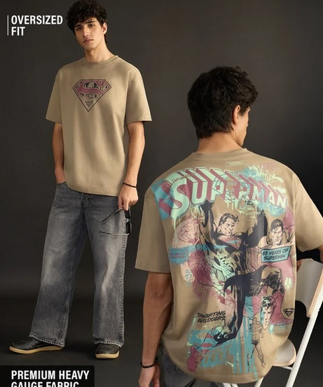 Superman Fight For Good Oversized T-Shirts