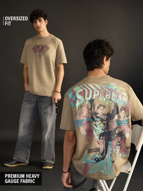 Superman Fight For Good Oversized T-Shirts
