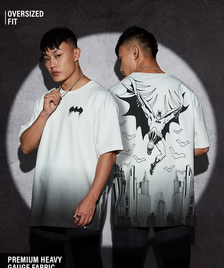 Batman Saviour Oversized T-Shirts
