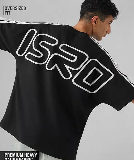 ISRO To The Moon Oversized T-Shirts