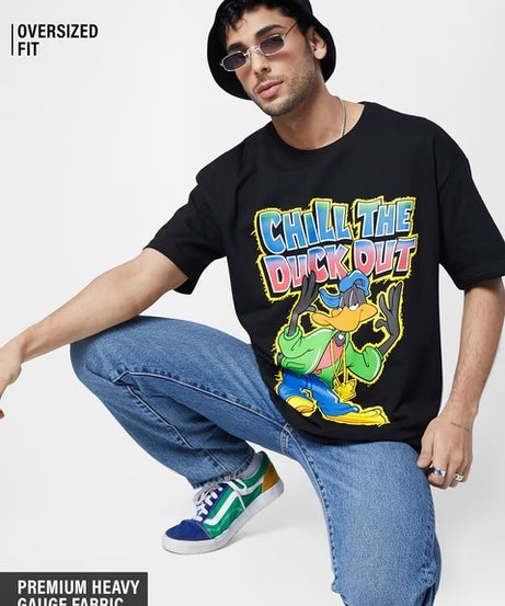 Daffy Duck Chill Out Oversized T-Shirts