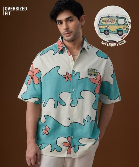 Scooby Doo Mystery Machine Oversized Shirts