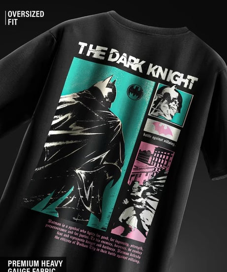 Batman Face Your Fear Oversized T-Shirts