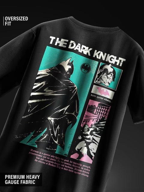 Batman Face Your Fear Oversized T-Shirts