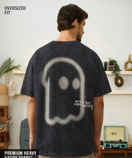 Spray Paint Oversized T-Shirts