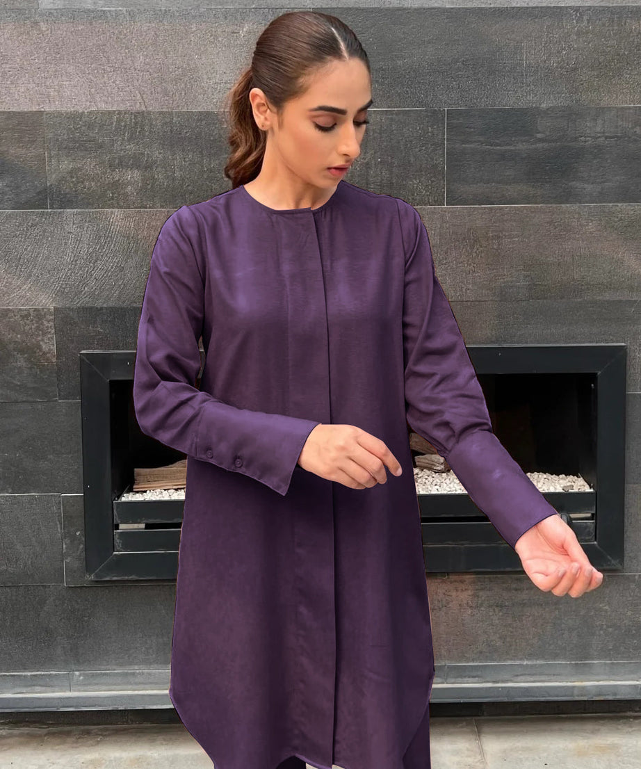 Nirvana Silk Co-ord Set For Women's