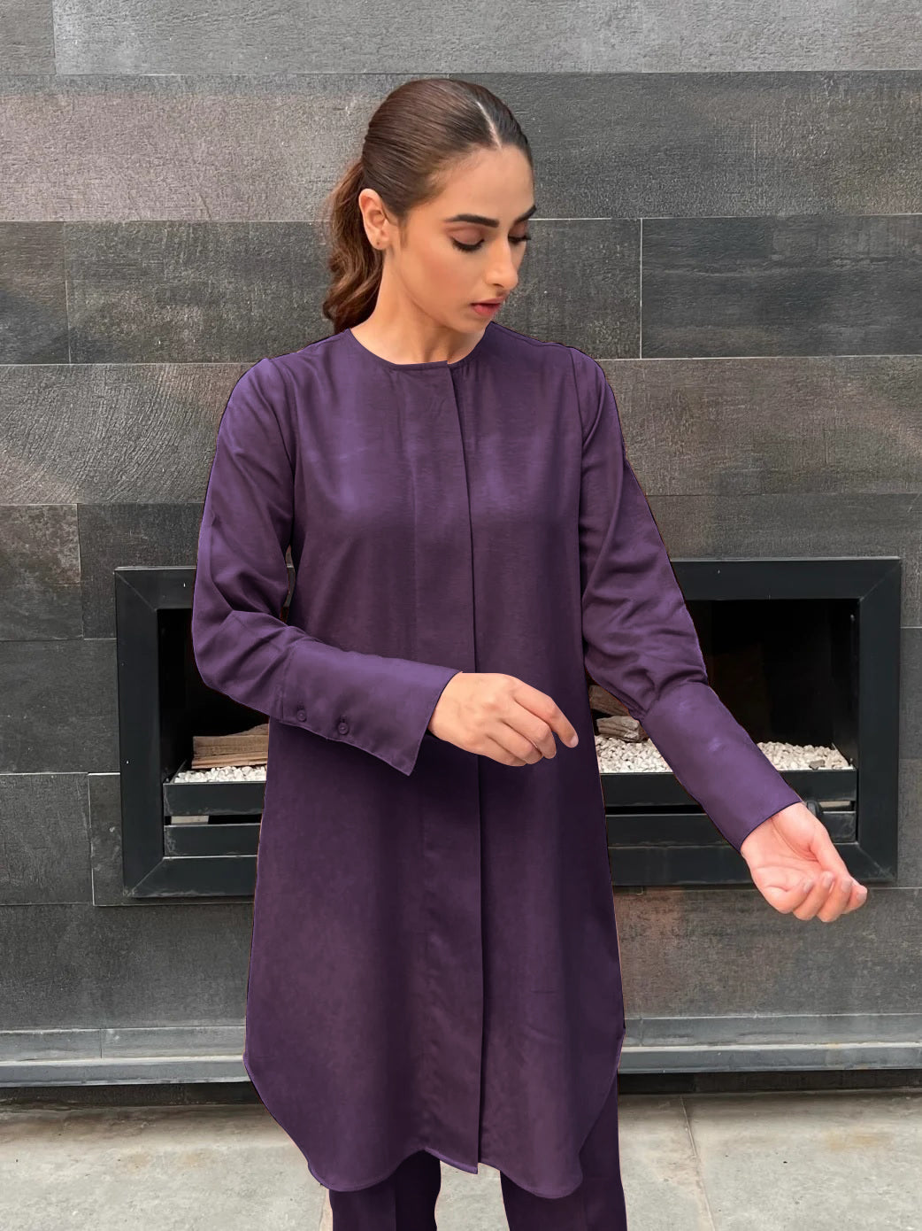 Nirvana Silk Co-ord Set For Women's