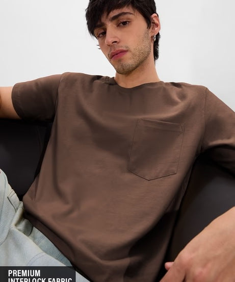 Solids Cinnamon Brown T-Shirts
