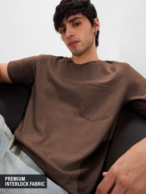 Solids Cinnamon Brown T-Shirts
