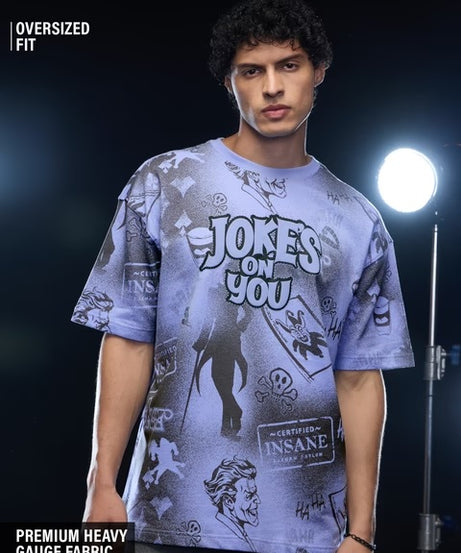 Joker Jokes On You Oversized T-Shirts