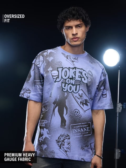 Joker Jokes On You Oversized T-Shirts