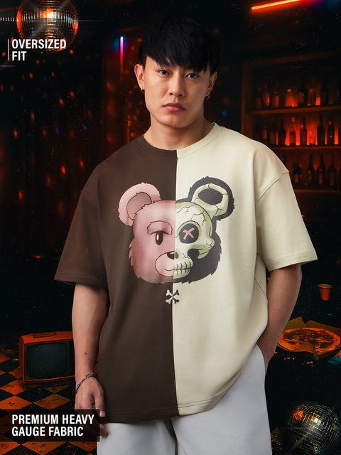 Ted The Stoner Split Oversized T-Shirts