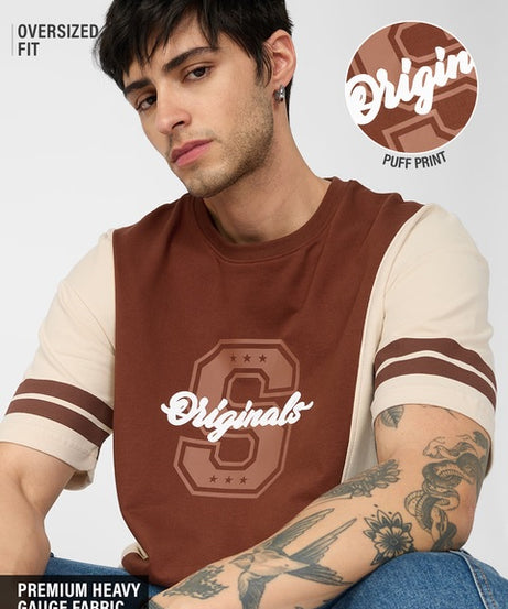 Colourblock T-shirt Savanna Oversized T-Shirts