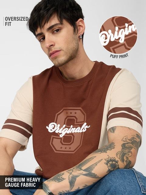 Colourblock T-shirt Savanna Oversized T-Shirts