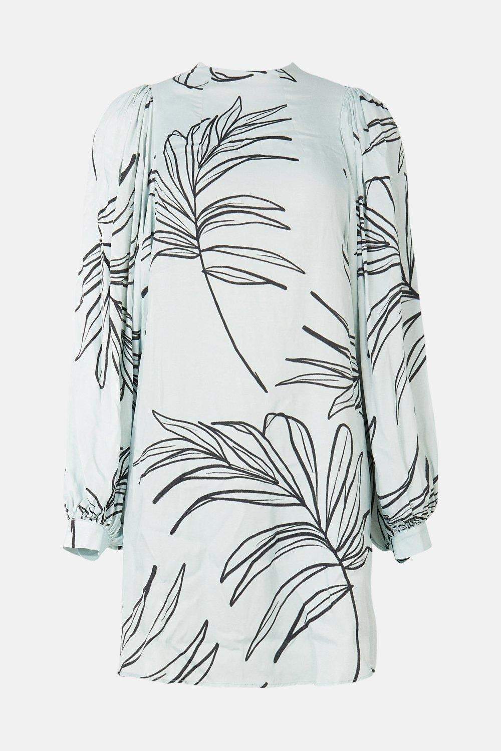 Korean BSY Printed Casual Wear Short Women's Kaftan