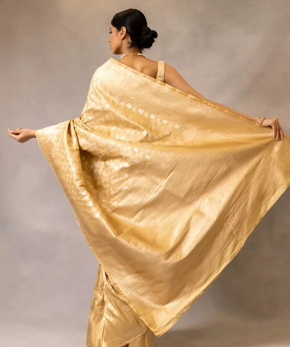 Banarasi Soft Silk Traditional Saree , Designer Party Wear Saree & Blouse