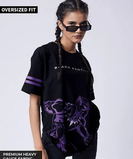 Black Panther Panther Power Boyfriend T-Shirts