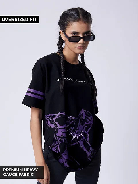 Black Panther Panther Power Boyfriend T-Shirts