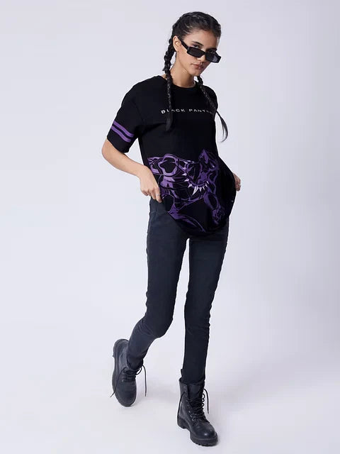 Black Panther Panther Power Boyfriend T-Shirts
