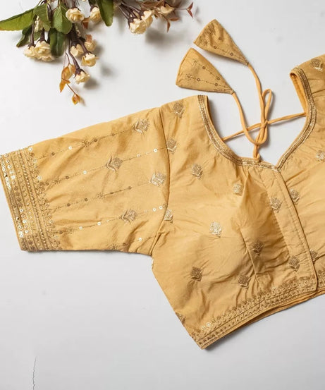 Vibrant Silk Blouse For Women's