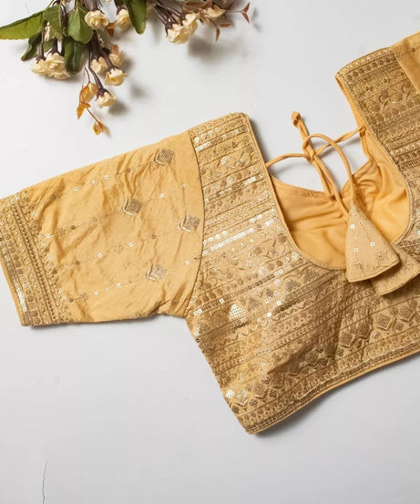 Vibrant Silk Blouse For Women's