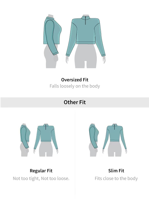 Sterling Blue Sweatshirt Women Oversized Sweatshirts