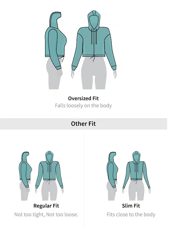 Wonder Woman Reversible Hoodie Women Cropped Oversized Hoodies