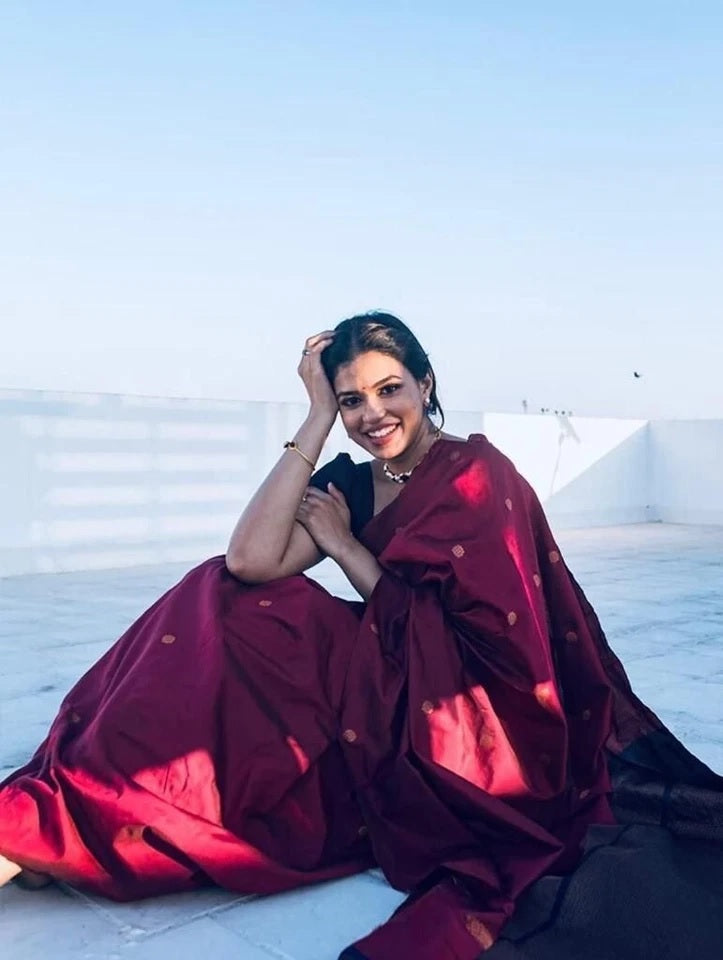 Function Wedding Banarasi Soft Silk Saree Blouse,Traditional Exclusive Sari