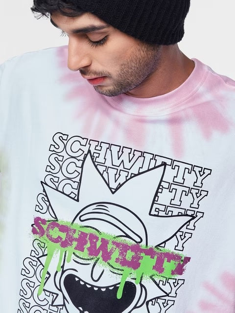Rick And Morty Schwifty Oversized T-Shirts