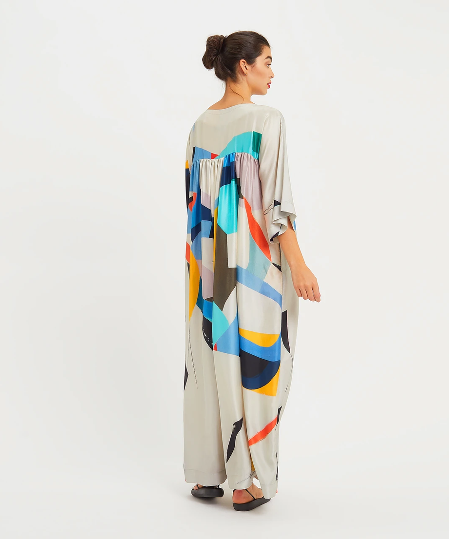 Soft Rayon Cotton Kaftan - Comfortable and Stylish Caftan For Women's