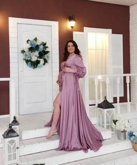 Elegant Convertible Satin Formal Gown | Multiway Maxi Dress