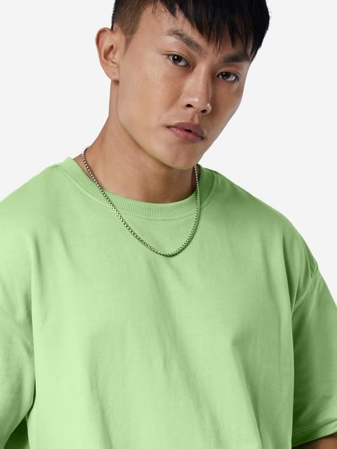 Peppermint Green Oversized T-Shirts