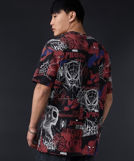 Spider-Man  Hero Swing Oversized T-Shirts