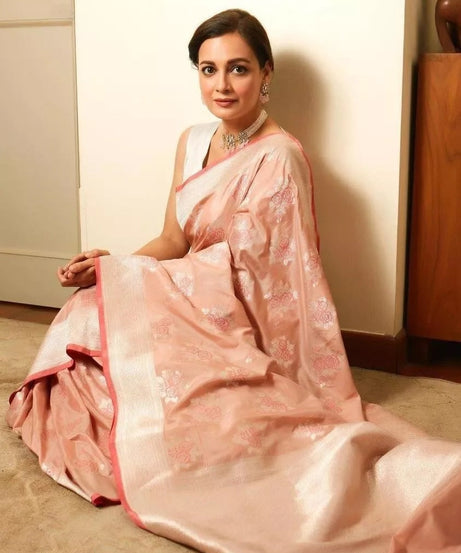 Festival Classic Banarasi Soft Silk Saree & Blouse