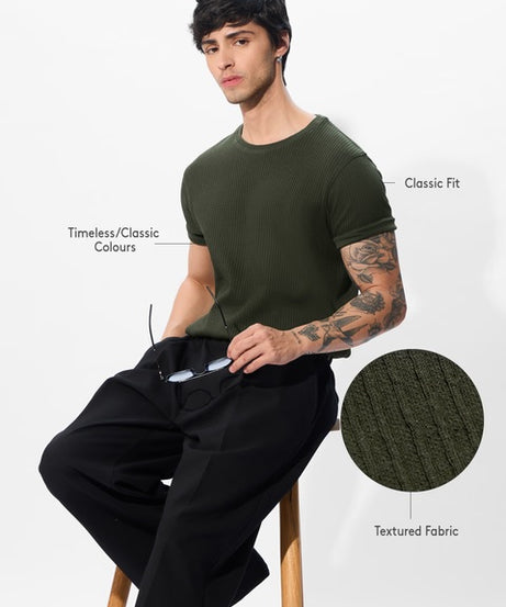 Korean Olive T-Shirts