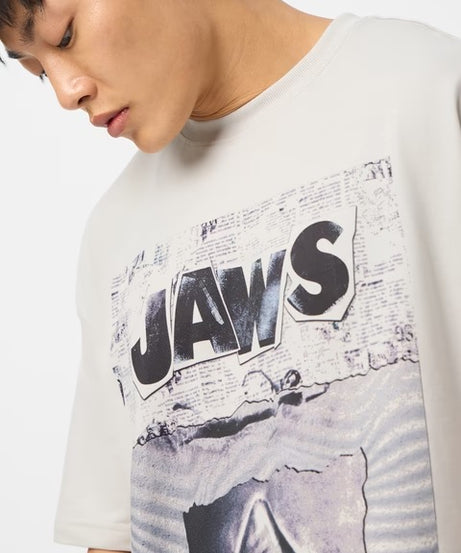 Jaws: Monochrome Oversized T-Shirts