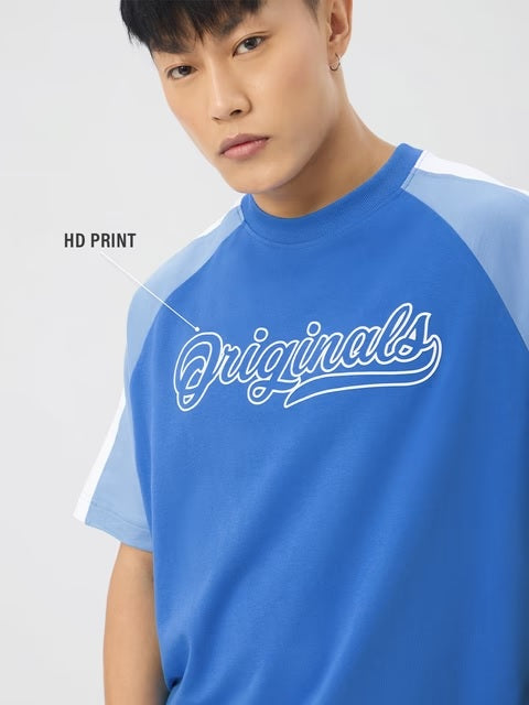 Racer Blue Oversized T-Shirts