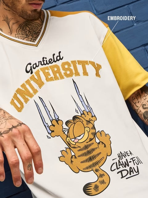 Garfield University Oversized T-Shirts