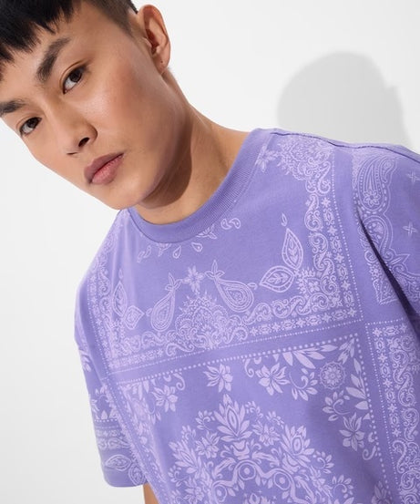 Indie Blue Oversized T-Shirts