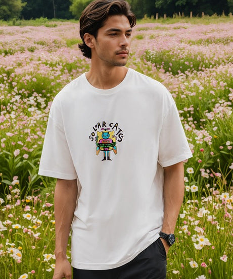 Solar Cats Oversized T-Shirts